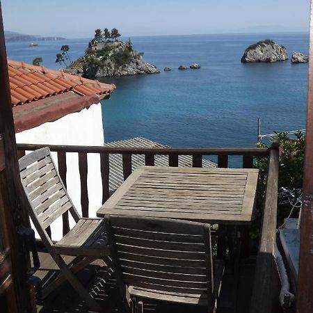 Appartamento Blaue Welle Haus Parga Esterno foto